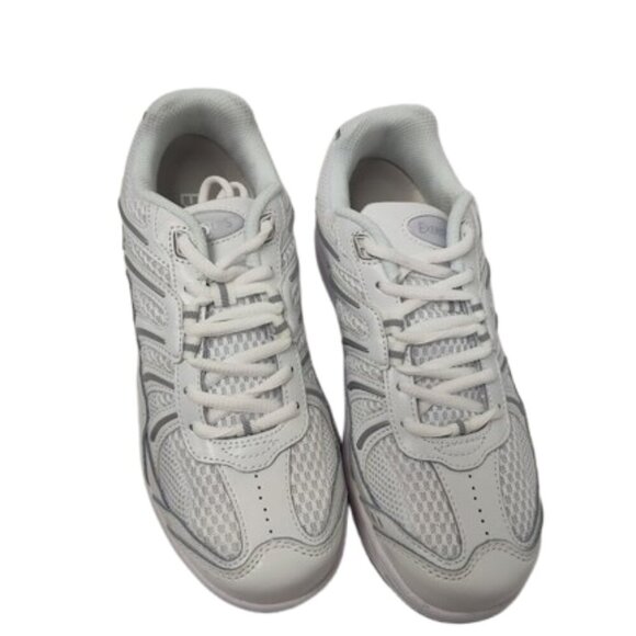 Exerstep Rocker Bottom Design Women's Brisa Leather Mesh Tennis Shoe Size 7 NIB - Picture 3 of 9
